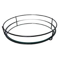 Bandeja Hara Fence Black Matte Redonda 20cm - 2
