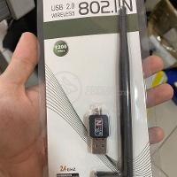 Antena Usb 2.0 Receptor De Wifi Wireless Internet Sem Fio 1200Mbps 802.Inn Pc Notebook 50 - 7