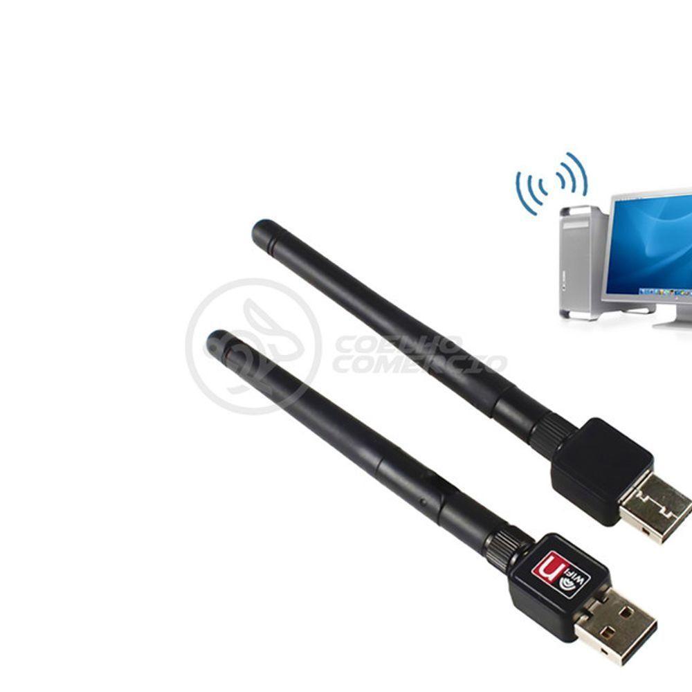 Antena Usb 2.0 Receptor De Wifi Wireless Internet Sem Fio 1200Mbps 802.Inn Pc Notebook 49 - 1
