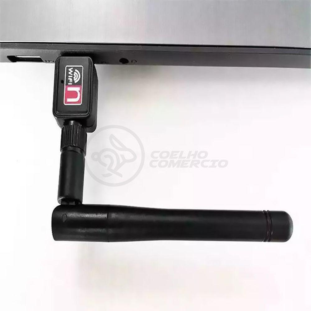 Antena Usb 2.0 Receptor De Wifi Wireless Internet Sem Fio 1200Mbps 802.Inn Pc Notebook 4 - 6