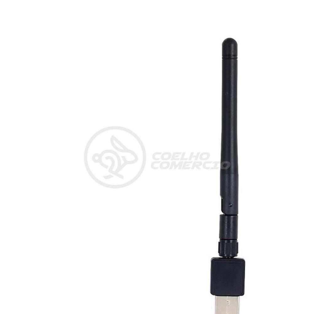 Antena Usb 2.0 Receptor De Wifi Wireless Internet Sem Fio 1200Mbps 802.Inn Pc Notebook 56 - 1