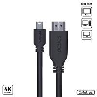 Cabo Mini Displayport Macho Para Hdmi 2.0 Macho 2 Metros - Pmdph4K-2 - 1