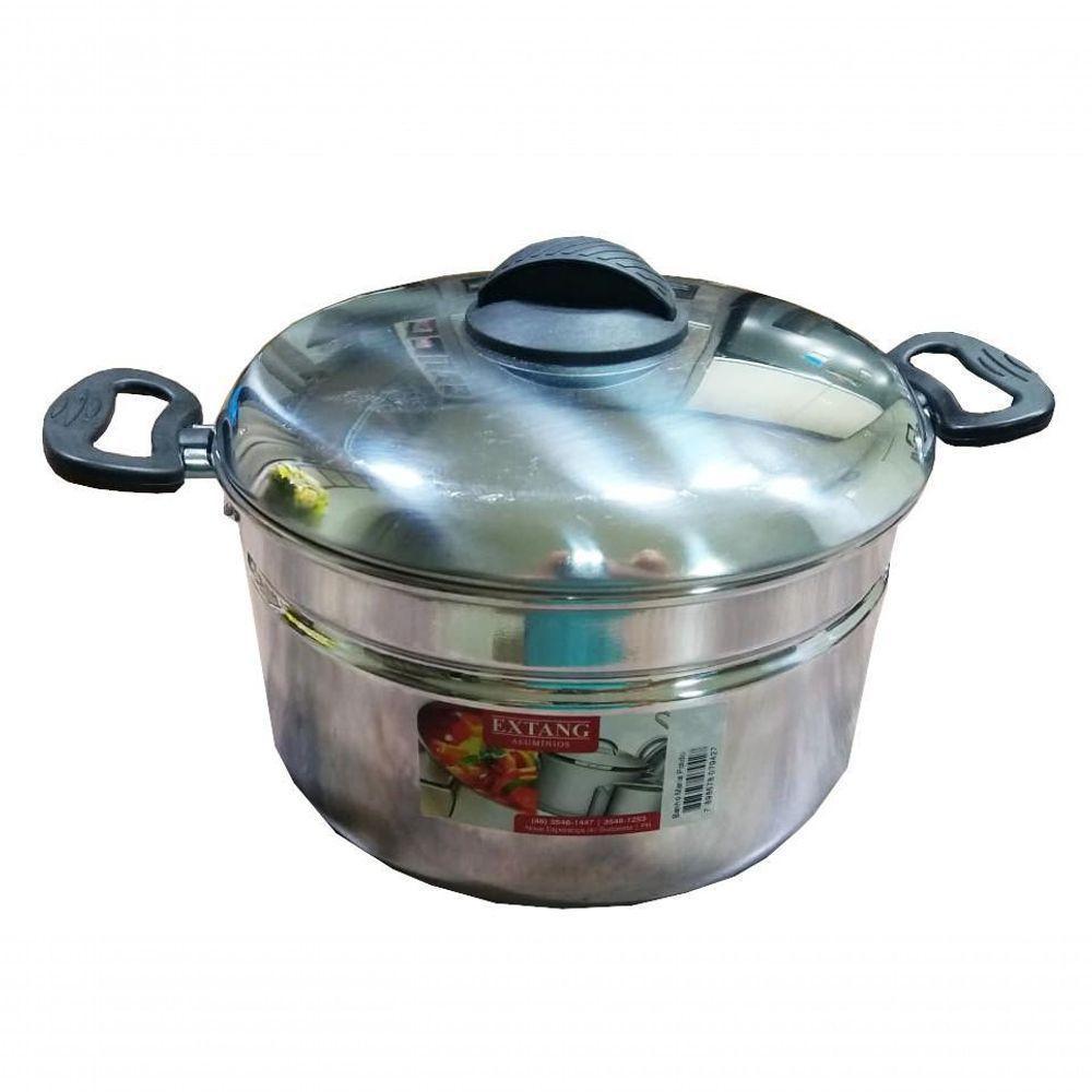 Conjunto 2 Em 1 Panela De Pudim Banho Maria Polida Extang - 2