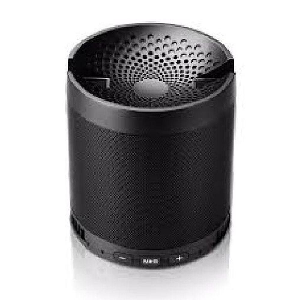 Caixa De Som Bluetooth Receptor Caixinha Wireless Mp3 Usb C/base Celular Preta - 2