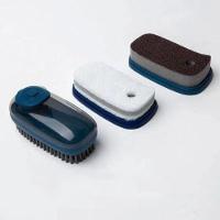 Escova Dispenser 3 Em 1 Limpeza Multifuncional Limpa Roupas Louças - 4