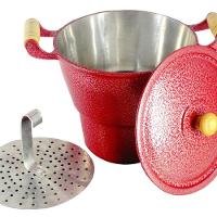 Cuscuzeiro Panela Alumínio Fundido Craqueado Gigante N20 - 1