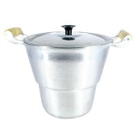 Cuscuzeiro Panela Alumínio Fundido Polido Gigante N20 - 1