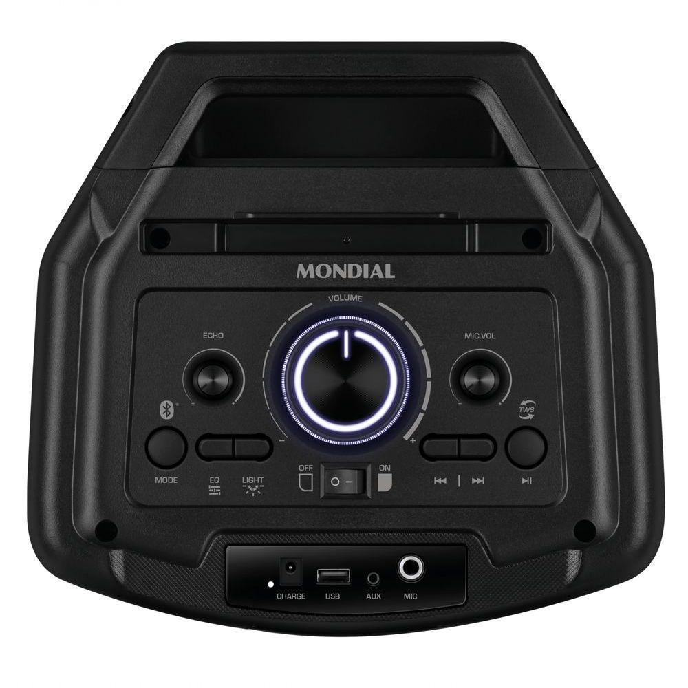 Caixa De Som Party Box Mondial Pbx-600 Bluetooth Caixa De Som Party Box Mondial Pbx-600 Bluetooth - 2