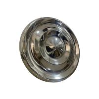 Fruteira Em Inox Bandeja Redonda Travessa Grande 50cm Allene - 1