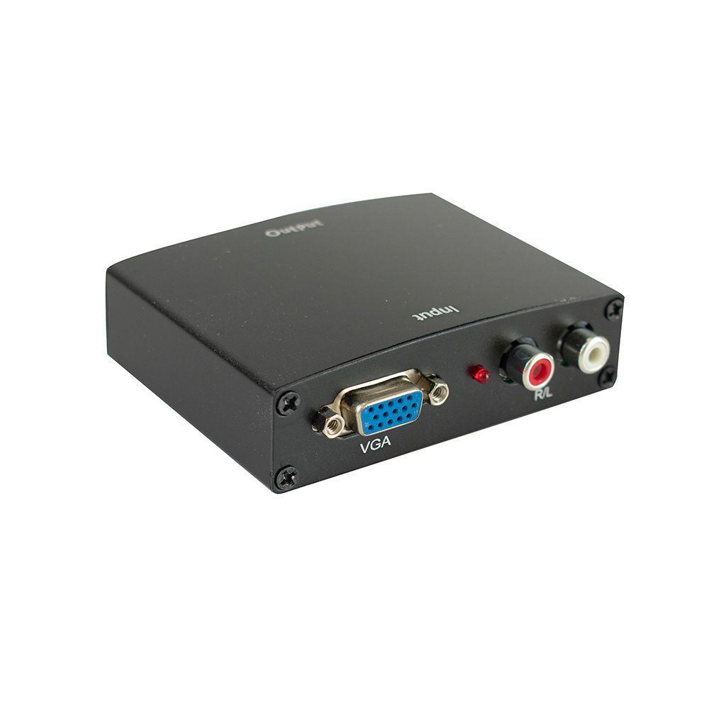 Conversor Evus De Vga + Audio (Rca) Para Hdmi Full Hd C-090 - 3