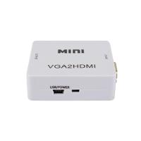 Conversor Evus Vga Para Hdmi Com Porta Entrada P2 3,5Mm C-083