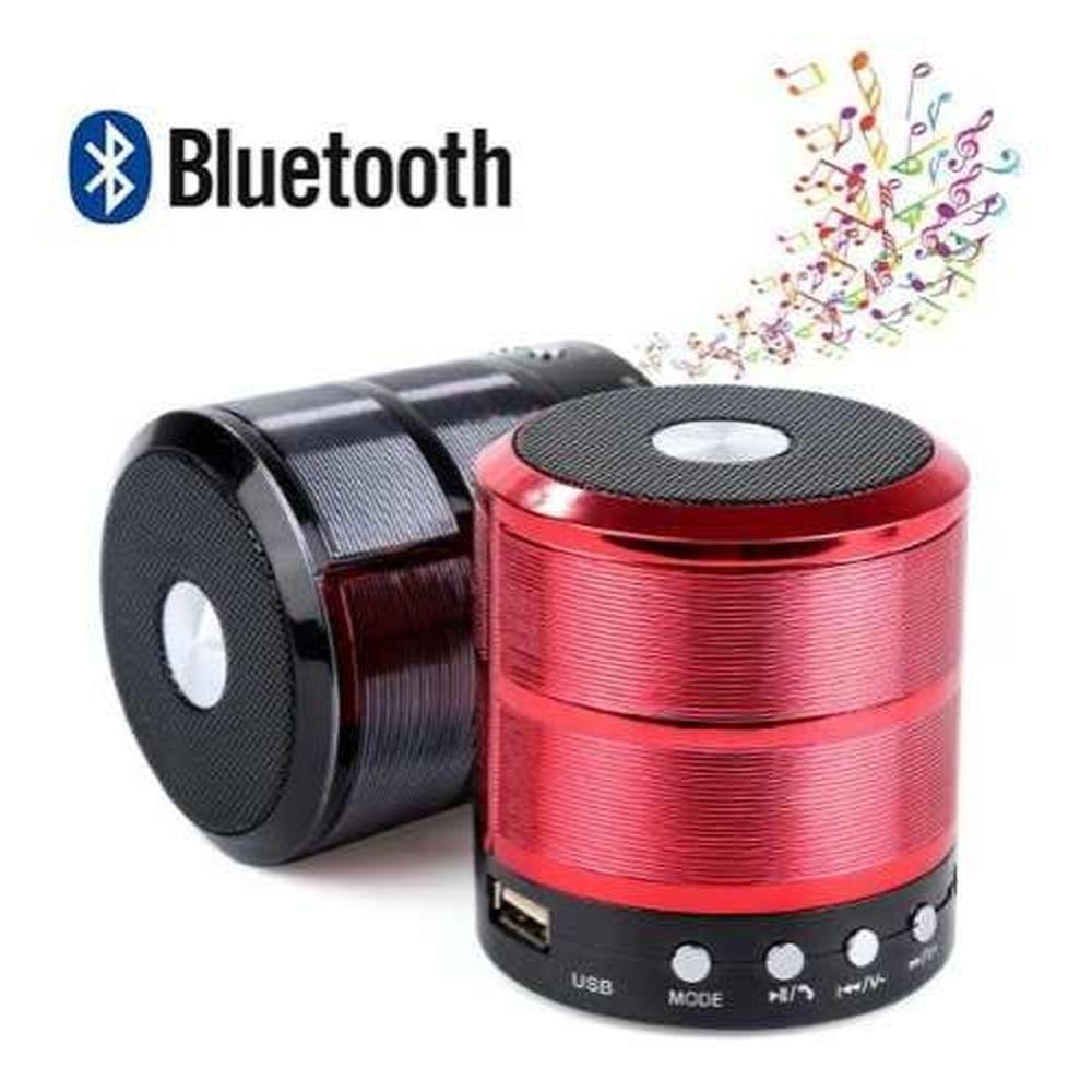 Mini Caixa Caixinha Som Portátil Bluetooth Mp3 Fm Sd Usb 887 Preta - 4