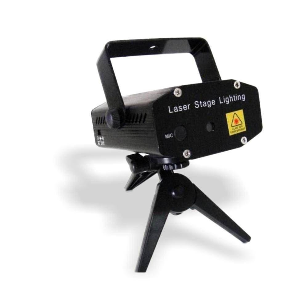 Mini Projetor Laser Canhão de Luz Efeitos Holográfico 150mw Iluminação para Festa - 3
