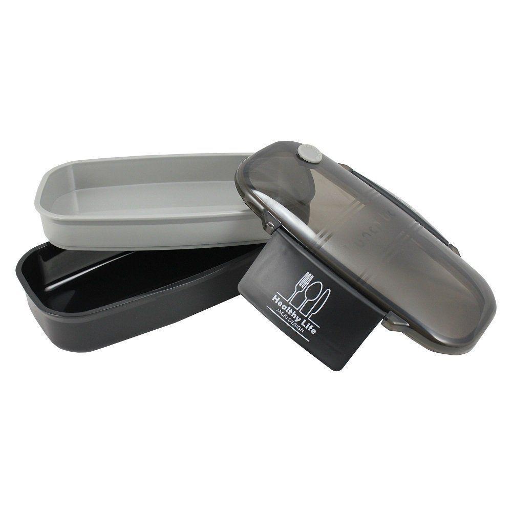 Kit Fitness Bolsa Térmica Com Marmita 2 Andares E Garrafa Preto/marrom - 4