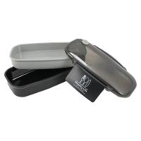 Kit Fitness Bolsa Térmica Com Marmita 2 Andares E Garrafa Preto/marrom - 13