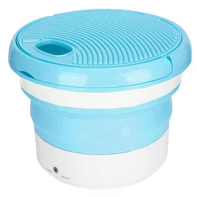 Mini Maquina De Lavar Balde 7 Litros Dobravel Roupa Intima Meia Roupa De Bebe Inteligente