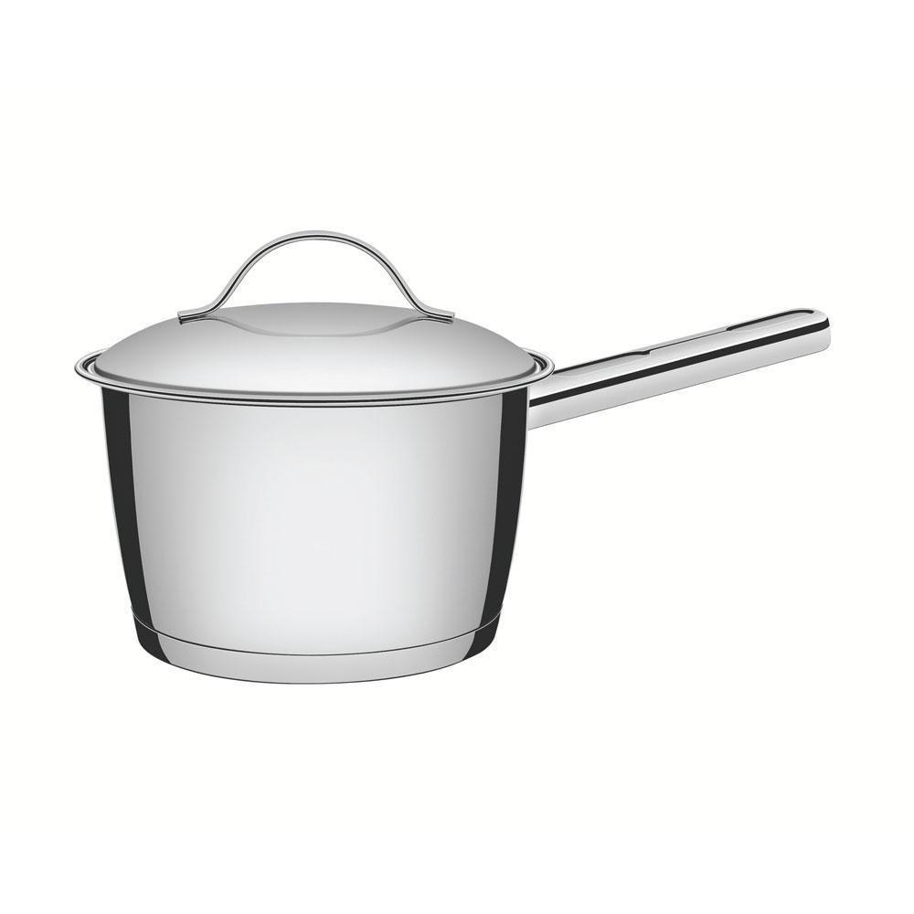 Panela Caldeirão Com Cabo Allegra Aço Inox Fundo Triplo 16 Cm 2,1l Pita8 - Tramontina 62657160 - 1