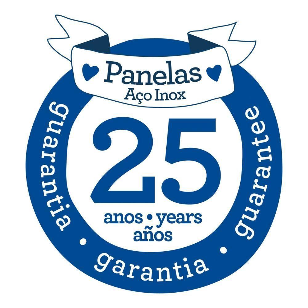 Panela Em Aço Inox Fundo Triplo Linha Solar 6,1 Litros Pit 2 - Tramontina - 2