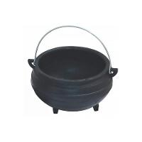 Panela Tripé de Ferro Fundido Sem Tampa Capacidade 5L - 2