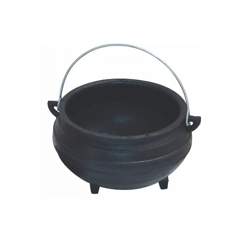 Panela Tripé de Ferro Fundido Sem Tampa Capacidade 1L - 2