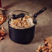 Pipoqueira Loreto Em Alumínio Antiaderente Starflon Grafite 20 Cm 3,5 L - Tramontina 20387020 - 2