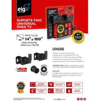 Suporte Fixo Universal De Parede Para Tvs 14 A 100 Até 100 Kg Preto - 3