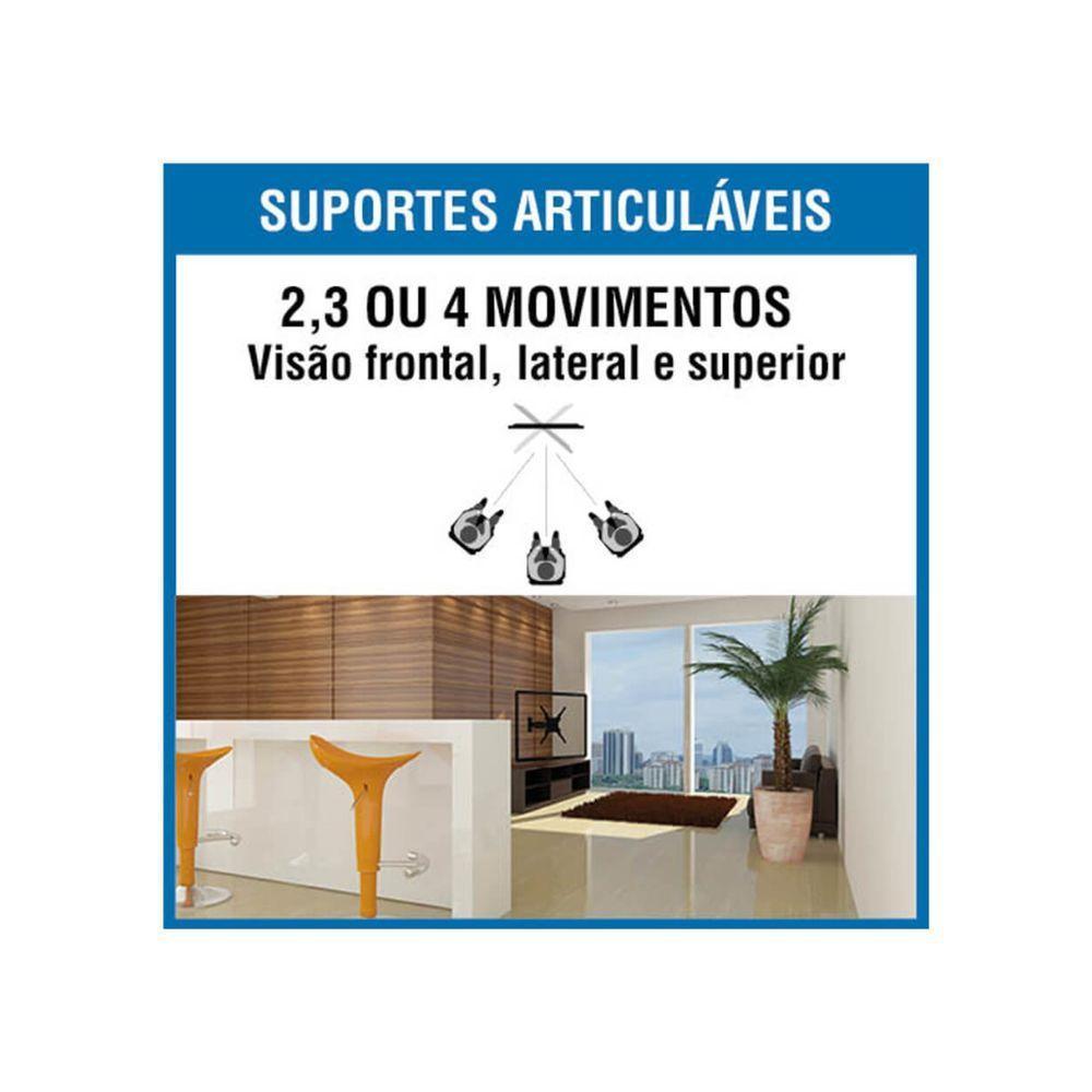 Suporte Para Tv Articulado 10 A 56" Bra3.0 - Brasforma - 2