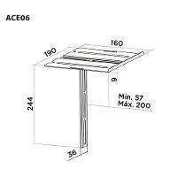 Suporte Para Dvd Sky Net Decodificador Ace06 Elg - 6