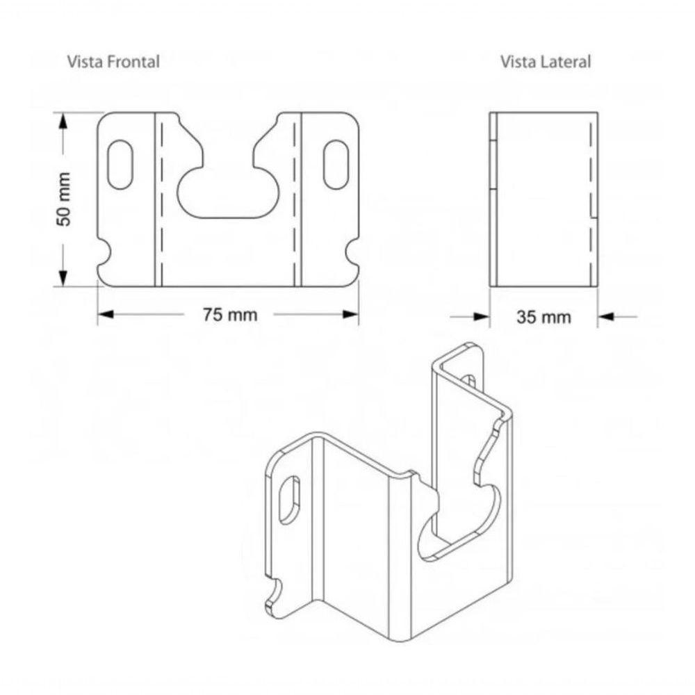 Suporte Universal Para Tv Lcd Led Plasma De 14 A 84 Genius Elg - 5