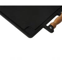 Rechaud Retangular De Ferro Fundido Liso - Met. Venâncio - 2