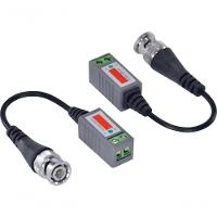 Video Balun Com Extensão Passivo Bnc X Cabo Lan Par - 1