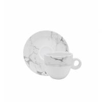 Aparelho De Jantar 42 Peças Mármore Cinza Schmidt - 10