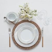 Conjunto De Pratos De Sobremesa 06 Peças Golden Oak Schmidt - 2