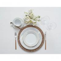 Conjunto De Pratos De Sobremesa 06 Peças Golden Oak Schmidt - 6