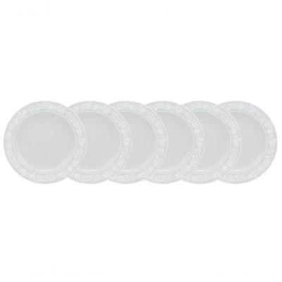 Conjunto De Pratos De Sobremesa 06 Peças Noiva Schmidt