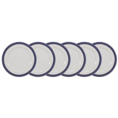 Conjunto De Pratos De Sobremesa 06 Peças Paula Schmidt