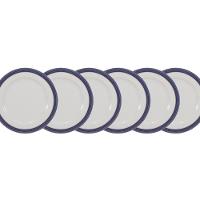 Conjunto De Pratos De Sobremesa 06 Peças Paula Schmidt - 2