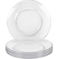 Conjunto de 6 Pratos de Vidro Raso 23cm Astral Duralex - 5