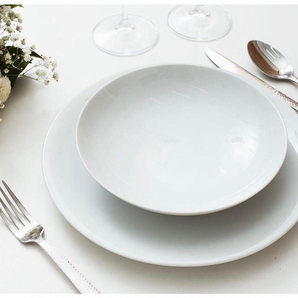 Conjunto De Pratos Rasos 06 Peças Oca Schmidt - 4