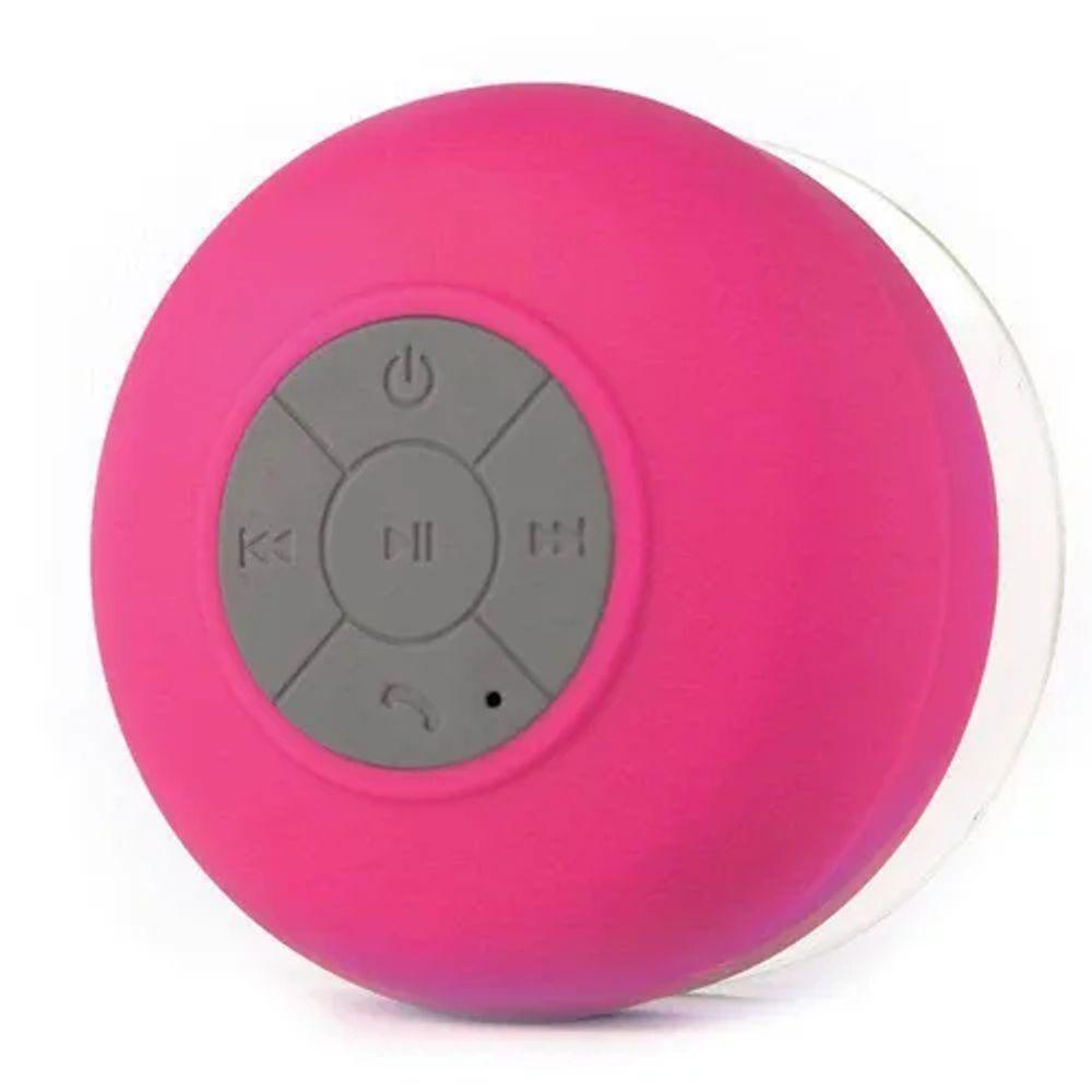 Caixa De Som Bluetooth A Prova Dagua Rosa - 2