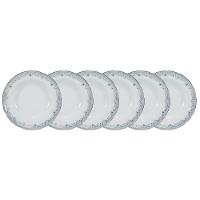 Conjunto De Pratos Fundos 06 Peças Saint Germain Schmidt - 1