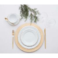 Conjunto De Pratos Fundos 06 Peças Pomerode Ouro Schmidt - 5