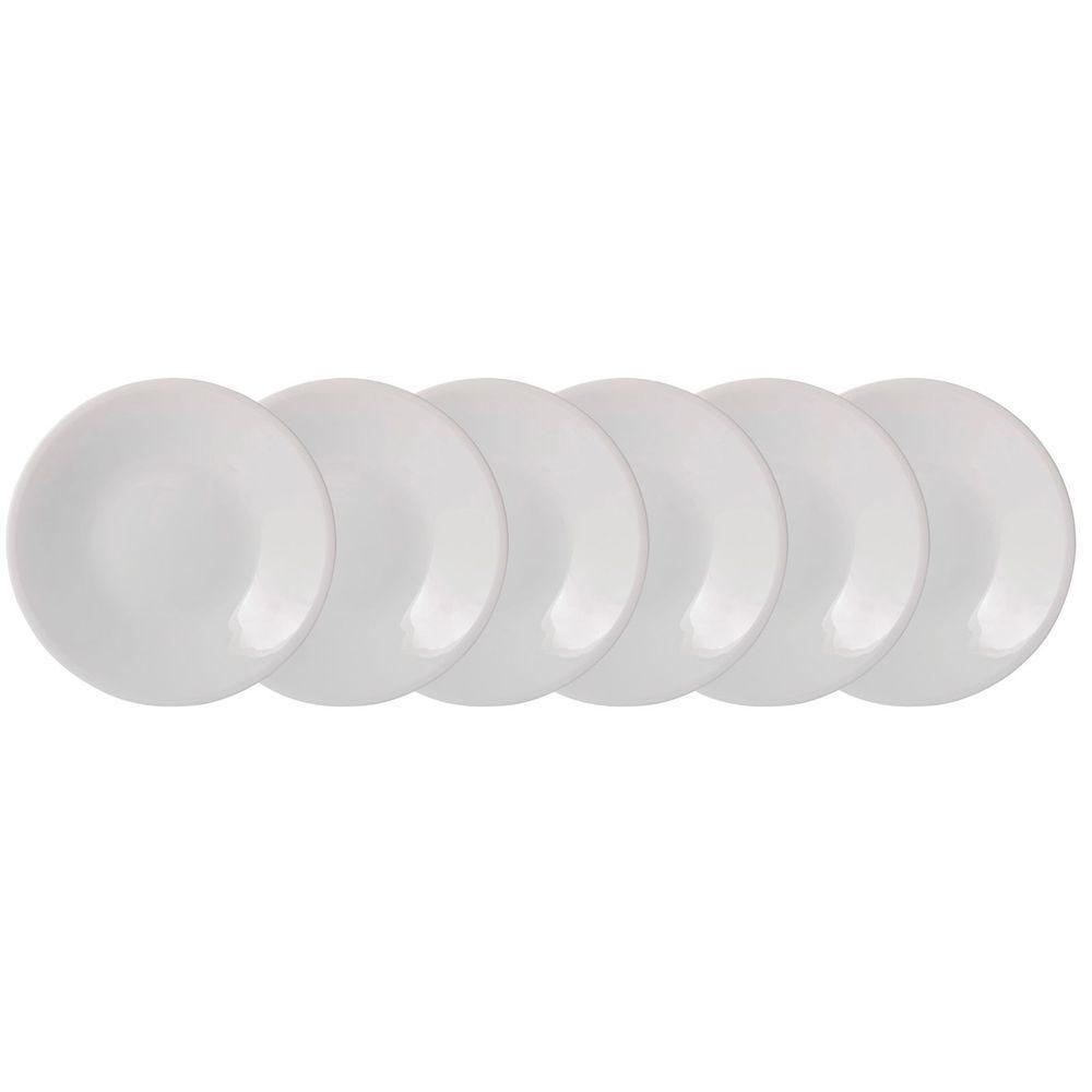 Conjunto De Pratos Fundos 06 Peças Oca Schmidt - 1