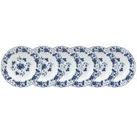 Conjunto De Pratos Fundos 06 Peças Folhagem Schmidt - 1