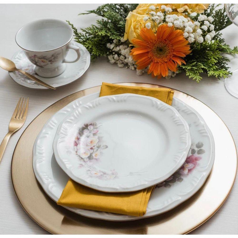 Conjunto De Pratos Fundos 06 Peças Eterna Schmidt - 3