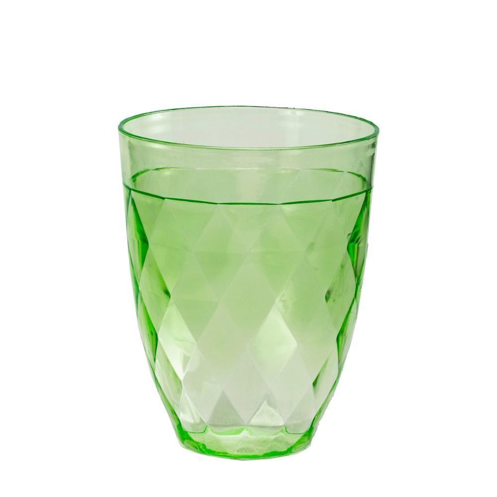 Jarra Acrílico Com Tampa 4 Copos Verde Agua Suco 1250ml - 3