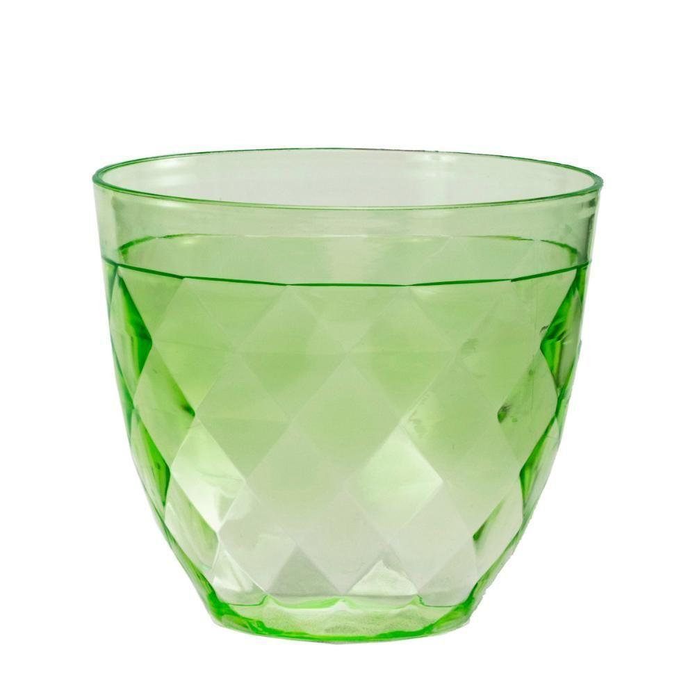 Jarra Acrílico Com Tampa 4 Copos Verde Agua Suco 1250ml - 6