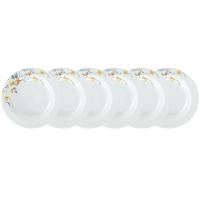 Conjunto De Pratos Fundos 06 Peças Mônica Schmidt - 1