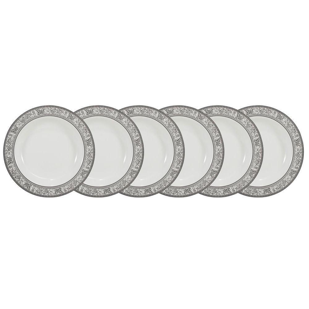 Conjunto De Pratos Fundos 06 Peças Kate Schmidt - 1