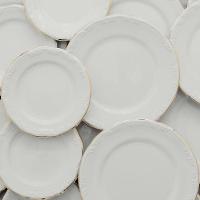 Conjunto De Pratos Rasos 06 Peças Pomerode Ouro Schmidt - 9